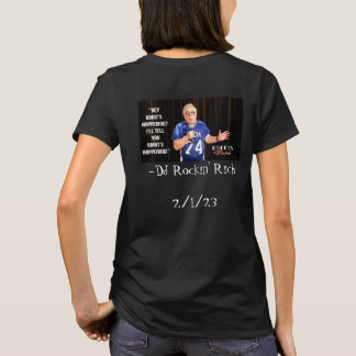 DJ Rockin' Rich/Rocco's Rewind Commemorative Shirt