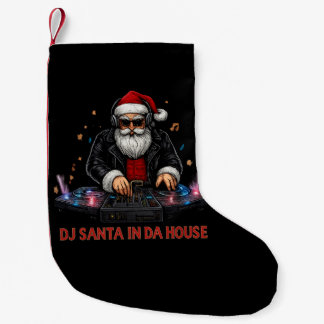DJ Santa In Da House Christmas Stockings