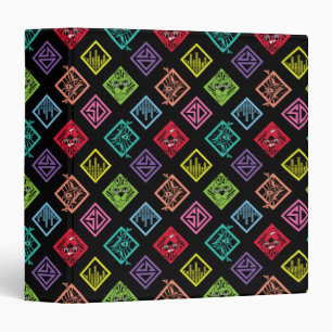 DJ Scooby-Doo Pattern Binder