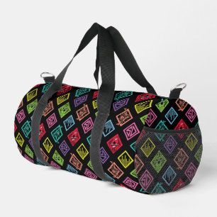 DJ Scooby-Doo Pattern Duffle Bag