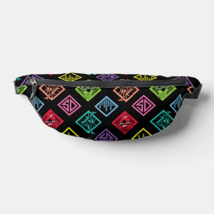 DJ Scooby-Doo Pattern Fanny Pack