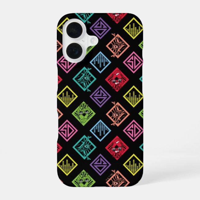 DJ Scooby-Doo Pattern iPhone 16 Case (Back)