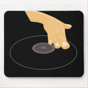 DJ Scratch Mouse Pad
