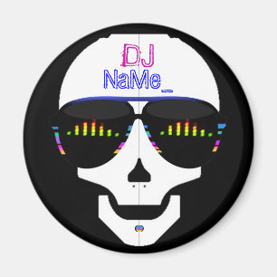 Dj Skull - Customized Magnet