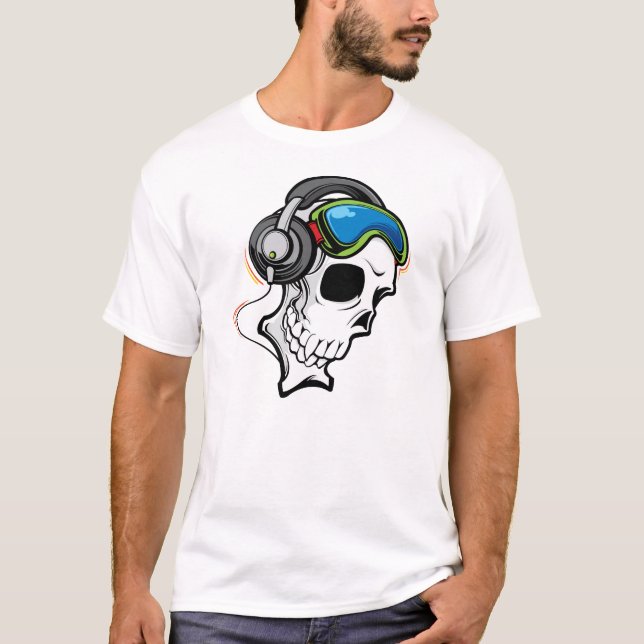 DJ Skull T-Shirt (Front)