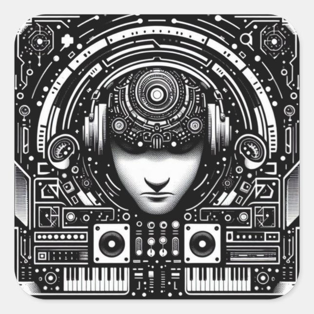 DJ Sticker (Front)