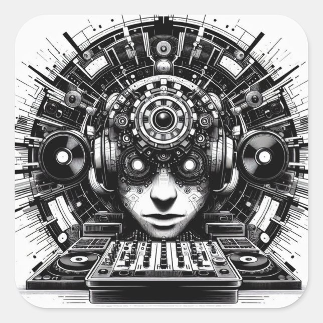 DJ Sticker (Front)