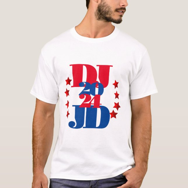 DJ Trump & JD Vance 2024 Election Tee (Front)