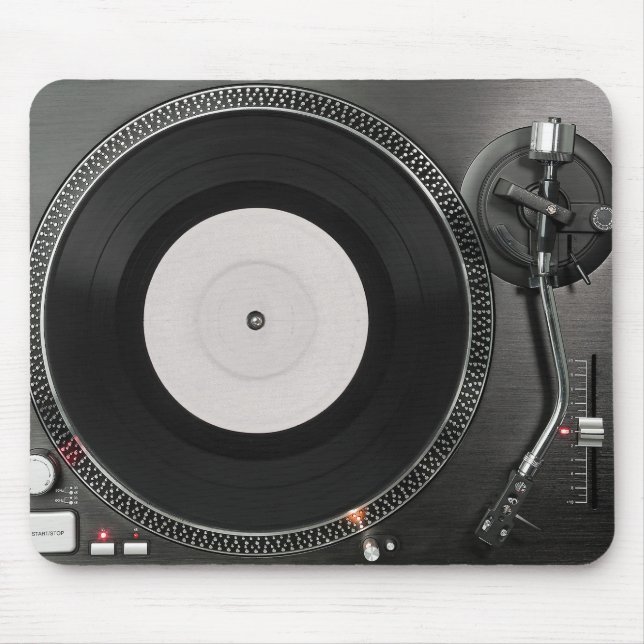 Dj turntable Mousepad (Front)
