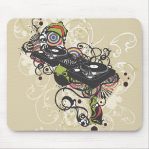 DJ turntable Mousepad