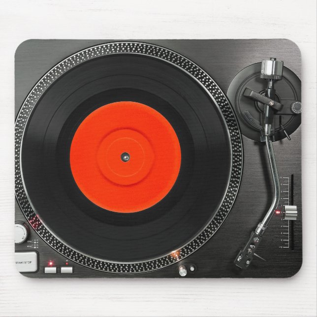 Dj turntable Mousepad (Front)