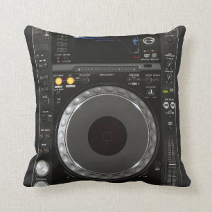 DJ Turntable Pillow