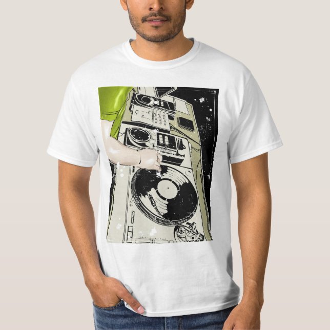 DJ Turntable T-Shirt (Front)