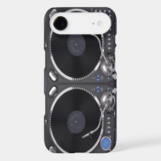 DJ Turntable VOL2 Case-Mate iPhone Case (Back)