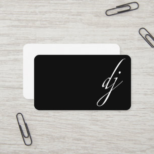 DJ: Turntablist, Disc Jockey Business Card