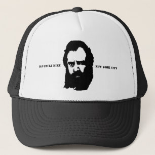 DJ UNCLE MIKE "FACE NEW YORK CITY" TRUCKER HAT
