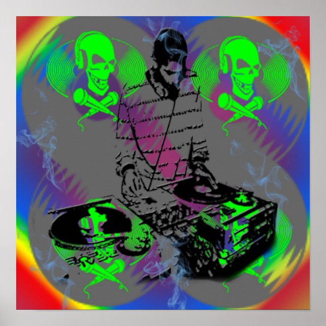 DJ Vinal Spinner Poster (Front)