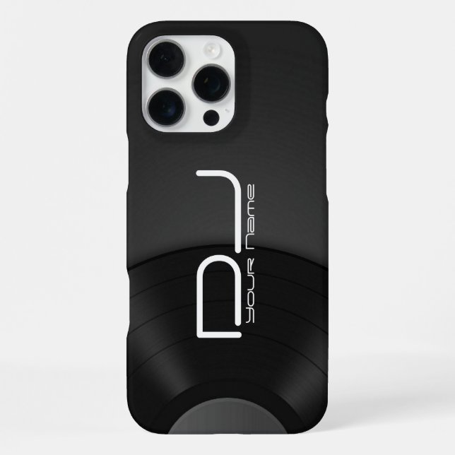 DJ Vinyl iPhone Case (Back)