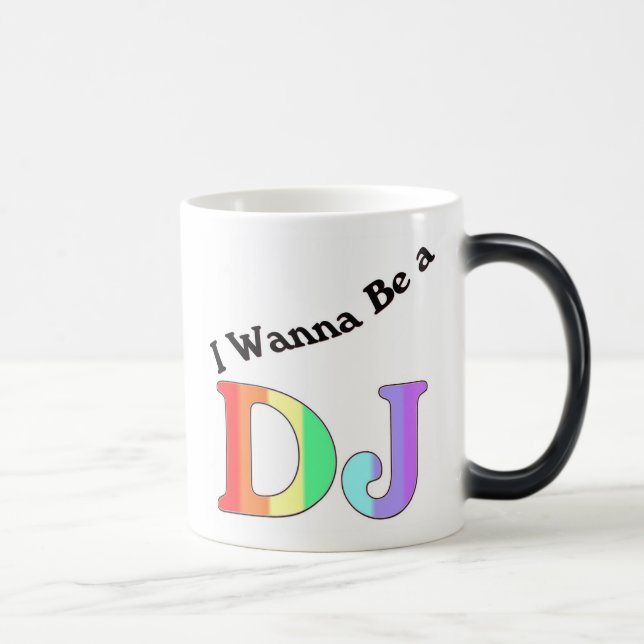 DJ Wanna Be Magic Mug (Right)