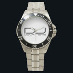 DJ Watch<br><div class="desc">Perfect gift for Djs. Simple and modern DJ wrist watch.</div>