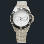 DJ Watch<br><div class="desc">Perfect gift for Djs. Simple and modern DJ wrist watch.</div>