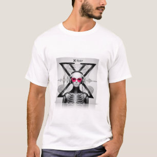 DJ Xray Chest X-Ray Art Design T-Shirt