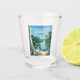 Dja Faunal Reserve Cameroon Shot Glass
