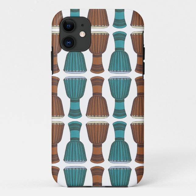 Djembe Drum Pattern Case-Mate iPhone 5 Case (Back)