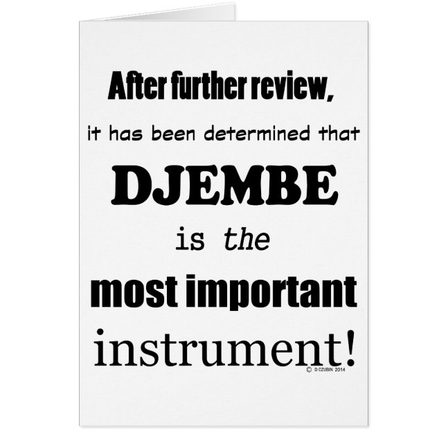 Djembe Instrument le plus important (Devant)