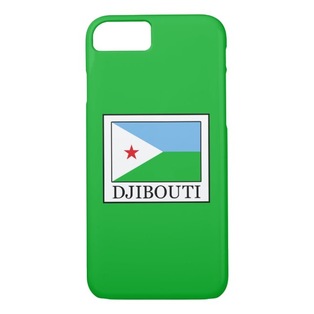Djibouti Case-Mate iPhone Case (Back)