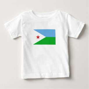 Djibouti Flag Baby T-Shirt