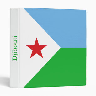 Djibouti Flag Binder