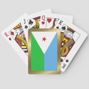 Djibouti Flag Playing Cards