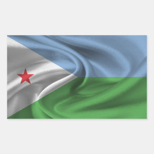 Djibouti Flag Sticker