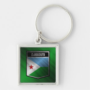 Djibouti Keychain