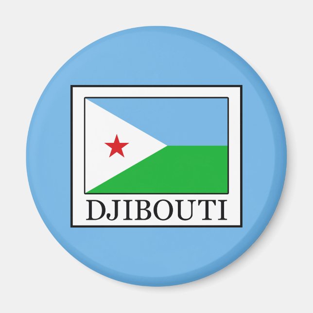 Djibouti Magnet (Front)