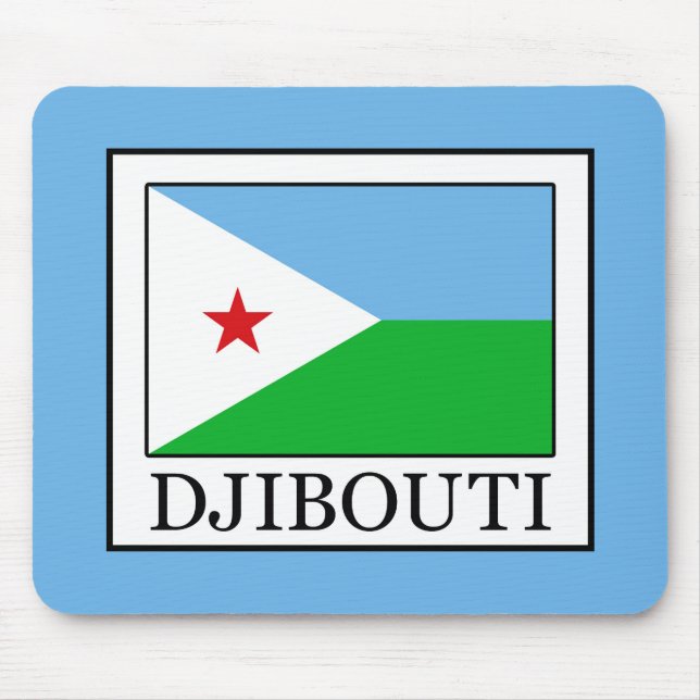 Djibouti Mouse Pad (Front)
