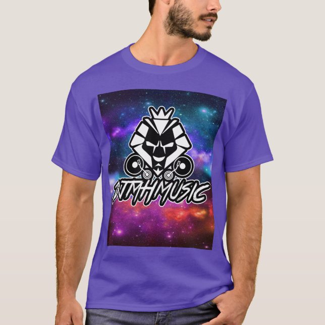 DJMH MUSIC Galaxy Tee (Front)