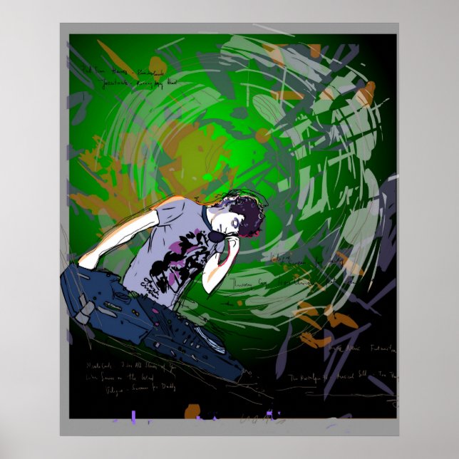 djPetko Poster (Front)