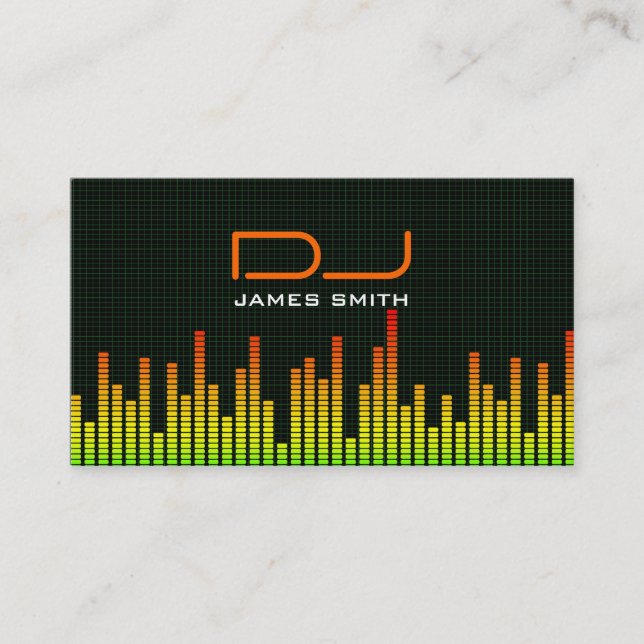 DJ's Business Card (Front)