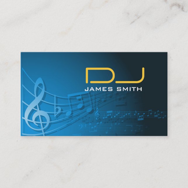 DJ's Business Card (Front)