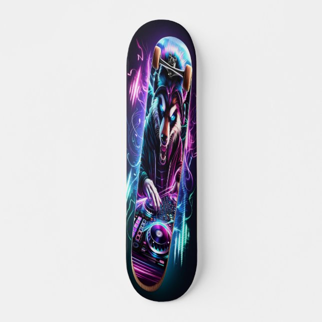 DJ's Passionate Gaze Skateboard (Front)