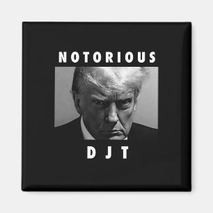 Djt Donald Trump Mug Shot Republican 2024 Maga  Magnet