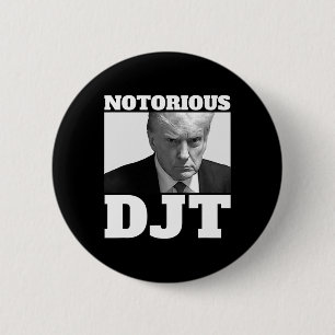 Djt President Trump 2024 Trump Mugshot 2 Inch Round Button