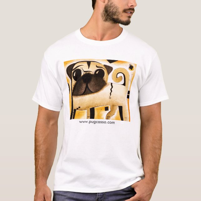 dk_2007apr25c, www.pugcasso.com T-Shirt (Front)