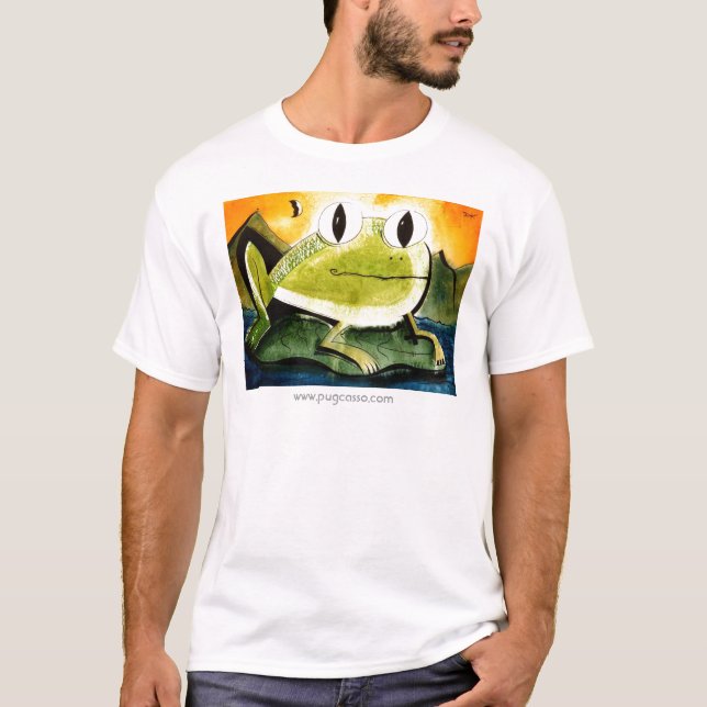 dk_2007jan23d, www.pugcasso.com T-Shirt (Front)