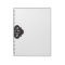 Dk Gray Lg Chevron Black Quatrefoil 3 Monogram