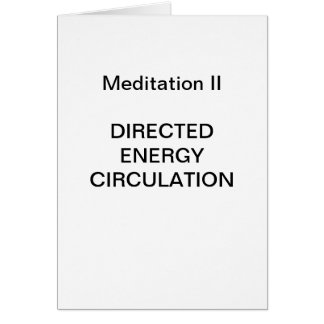 DK Meditation Series: Meditation II - CARD