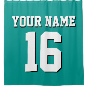 Dk Teal White Sports Jersey Team Jersey
