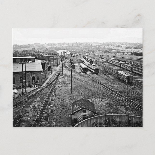 DL & W RR Scranton Pa. Carte postale (Devant)